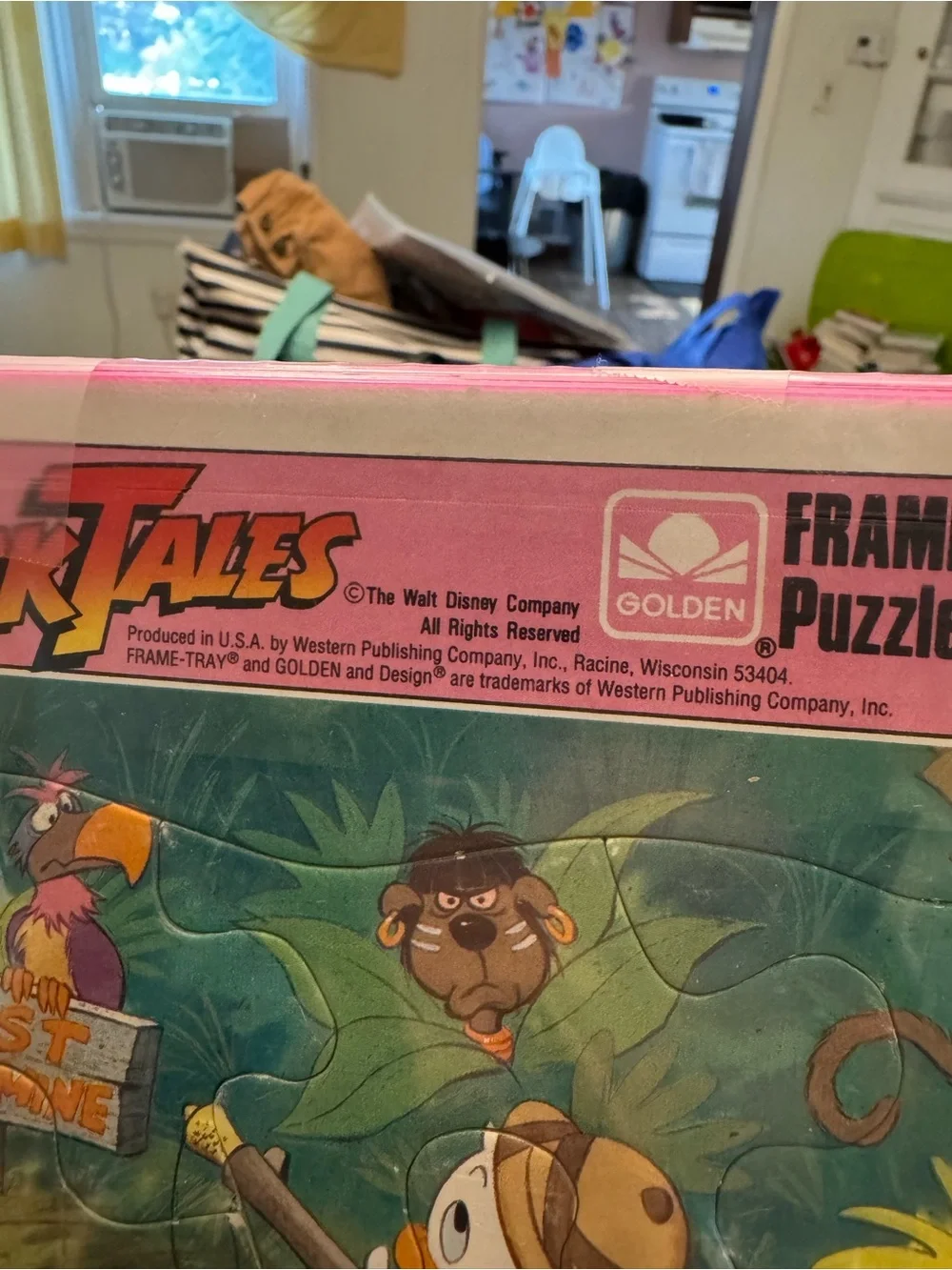 Disney DuckTales Jungle Canoe Puzzle - Blue, Green, Yellow